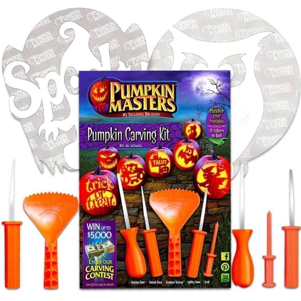 Pumpkin Masters, Carving Kit, 1 Each. Halloween